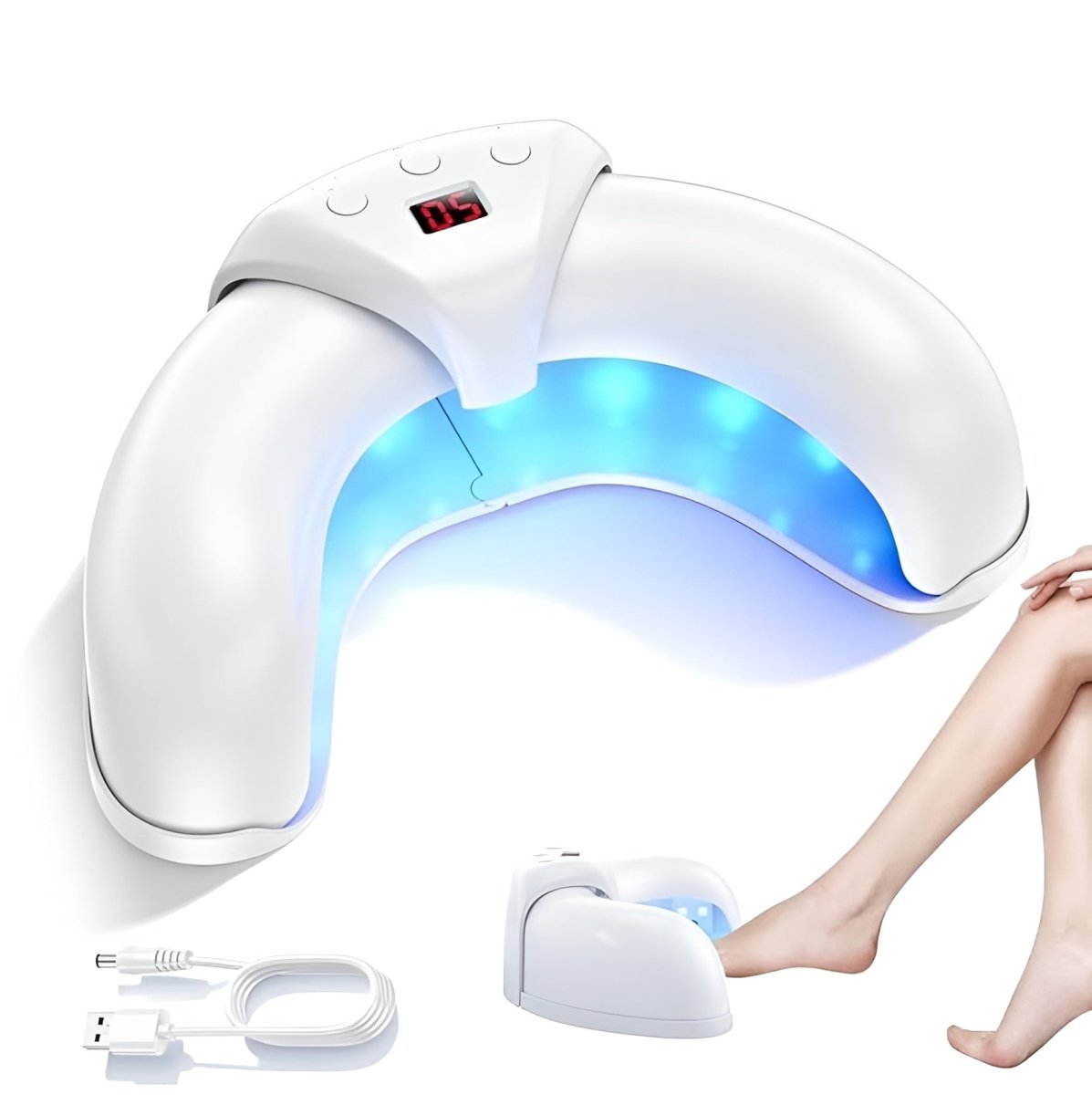 Nail Light Pro 2.0 - Eliminates fungus and whitens nails - TheWellnessClinicUK